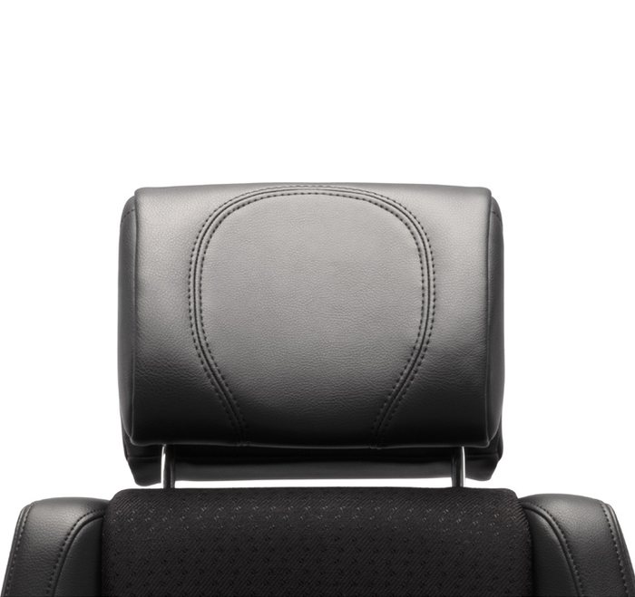 Comfort headrest of the Secur24 Exclusive in leather